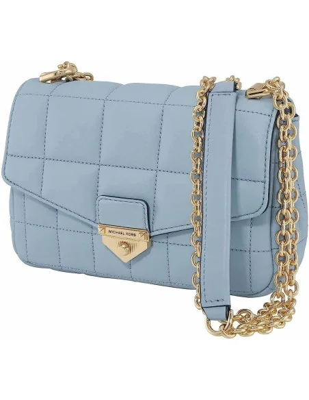 Damen Handtasche Michael Kors 30H0G1SL1T-PALE-BLUE Blau 21 x 18 x 12 cm | Tienda24 Tienda24.eu