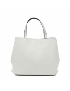 Damen Handtasche Michael Kors CORA-VANILLA Grau 27 x 21 x 7 cm | Tienda24 Tienda24.eu