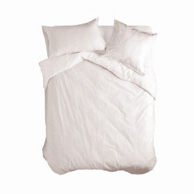 Nordic cover HappyFriday BASIC White 155 x 220 cm by HappyFriday, Quilts and quilt covers - Ref: D1612593, Price: 56,19 €, Di...