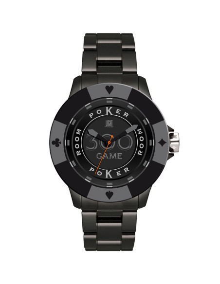 Montre Unisexe Light Time POKER (Ø 41 mm) | Tienda24 Tienda24.eu