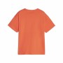 Camiseta de Manga Corta Infantil Puma Power Colorblock Naranja Oscuro de Puma, Niño - Ref: S64121245, Precio: 21,78 €, Descue...