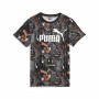 Maglia a Maniche Corte per Bambini Puma Ess+ Futureverse Aop Nero di Puma, Bambino - Rif: S64121248, Prezzo: 23,81 €, Sconto: %