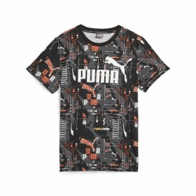 T shirt à manches courtes Enfant Puma Ess+ Futureverse Aop Noir de Puma, Garçon - Réf : S64121248, Prix : 0,00 €, Remise : %