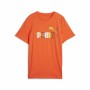 Camiseta de Manga Corta Infantil Puma Ess+ Futureverse Naranja de Puma, Niño - Ref: S64121257, Precio: 20,85 €, Descuento: %