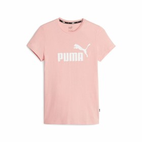 Camisola de Manga Curta Mulher Puma Ess Logo Rosa Claro de Puma, Mulher - Ref: S64121289, Preço: 23,17 €, Desconto: %