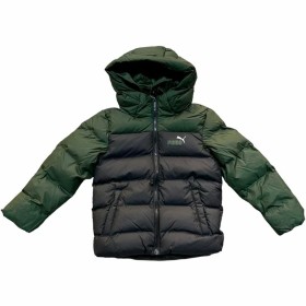 Chaqueta Deportiva para Niños Puma Colourblock Poly Negro/Verde de Puma, Niño - Ref: S64121298, Precio: 0,00 €, Descuento: %