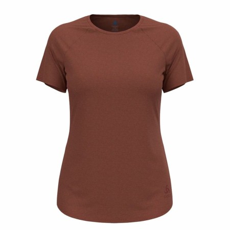 Camiseta de Manga Corta Mujer Odlo Essential 365 Marrón de Odlo, Mujer - Ref: S64121315, Precio: 33,69 €, Descuento: %