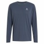 Maglia a Maniche Lunghe Uomo Odlo Zeroweight Chill-T Azzurro di Odlo, Maglie a manica lunga - Rif: S64121317, Prezzo: 52,09 €...