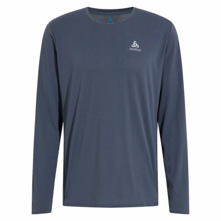 Men’s Long Sleeve T-Shirt Odlo Zeroweight Chill-T Blue by Odlo, Long Sleeve Tops - Ref: S64121317, Price: 0,00 €, Discount: %