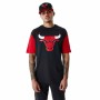 Camisola de Manga Curta Homem New Era NBA Colour Insert Chicago Bulls Preto | Tienda24 - Global Online Shop Tienda24.eu