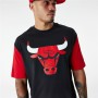 Camisola de Manga Curta Homem New Era NBA Colour Insert Chicago Bulls Preto | Tienda24 - Global Online Shop Tienda24.eu