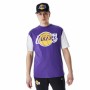 Camisola de Manga Curta Homem New Era NBA Colour Insert LA Lakers Roxo | Tienda24 - Global Online Shop Tienda24.eu