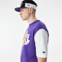 Camisola de Manga Curta Homem New Era NBA Colour Insert LA Lakers Roxo | Tienda24 - Global Online Shop Tienda24.eu