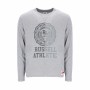 Camiseta de Manga Larga Hombre Russell Athletic Collegiate Gris claro | Tienda24 - Global Online Shop Tienda24.eu