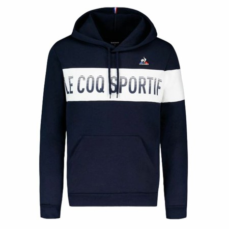 Polar com Capuz Unissexo Le coq sportif BAH Hoody N°1 Azul Marinho de Le coq sportif, Homem - Ref: S64121328, Preço: 77,46 €,...