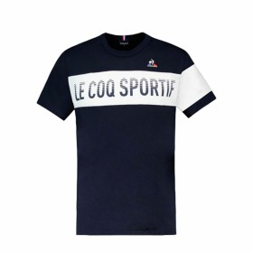 T-shirt à manches courtes unisex Le coq sportif BAT SS N°2 Blue marine de Le coq sportif, Homme - Réf : S64121329, Prix : 34,...