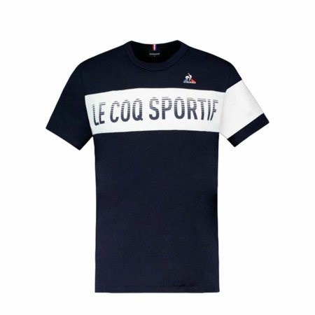 Unisex Kurzarm-T-Shirt Le coq sportif BAT SS N°2 Marineblau | Tienda24 - Global Online Shop Tienda24.eu