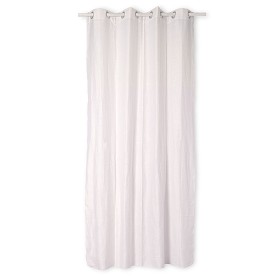 Cortina HappyFriday Basic Branco 140 x 280 cm de HappyFriday, Cortinas - Ref: D1612615, Preço: 78,58 €, Desconto: %