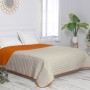 Reversible Bedspread HappyFriday Basic Dash Orange 180 x 260 cm by HappyFriday, Blankets and bedcovers - Ref: D1612623, Price...