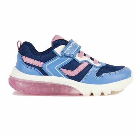 Chaussures casual enfant Geox Ciberdron Bleu de Geox, Baskets et chaussures de sport - Réf : S64121464, Prix : 54,16 €, Remis...