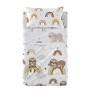 Juego de Sábanas HappyFriday Moshi Moshi Sleepy sloth Multicolor Cuna de Bebé 2 Piezas de HappyFriday, Sábanas y fundas de al...