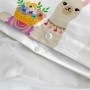 Parure de couette HappyFriday Moshi Moshi Cute Llamas Multicouleur 2 Pièces | Tienda24 - Global Online Shop Tienda24.eu