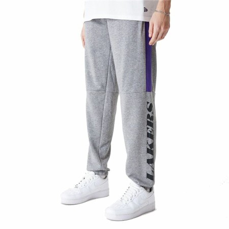 Pantalon pour Adulte New Era NBA LA Lakers Gris Homme | Tienda24 - Global Online Shop Tienda24.eu