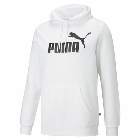 Herren Sweater mit Kapuze Puma Ess Big Logo Weiß | Tienda24 - Global Online Shop Tienda24.eu