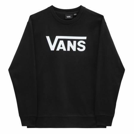 Women’s Sweatshirt without Hood Vans Drop V Logo BFF Crew Black | Tienda24 - Global Online Shop Tienda24.eu