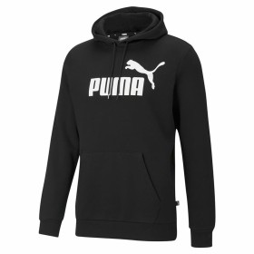 Herren Sweater mit Kapuze Puma Ess Big Logo Schwarz von Puma, Herren - Ref: S64121603, Preis: 46,50 €, Rabatt: %