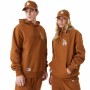 Sudadera con Capucha Unisex New Era League Essentials LA Dodgers Ocre | Tienda24 - Global Online Shop Tienda24.eu