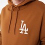 Sudadera con Capucha Unisex New Era League Essentials LA Dodgers Ocre | Tienda24 - Global Online Shop Tienda24.eu