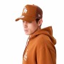 Sudadera con Capucha Unisex New Era League Essentials LA Dodgers Ocre | Tienda24 - Global Online Shop Tienda24.eu