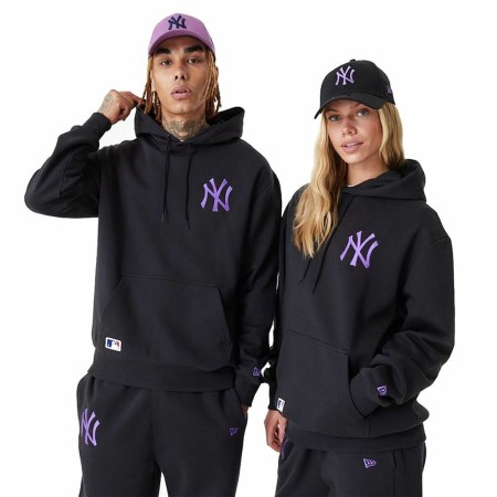 Unisex Hoodie New Era League Essentials New York Yankees Black | Tienda24 - Global Online Shop Tienda24.eu