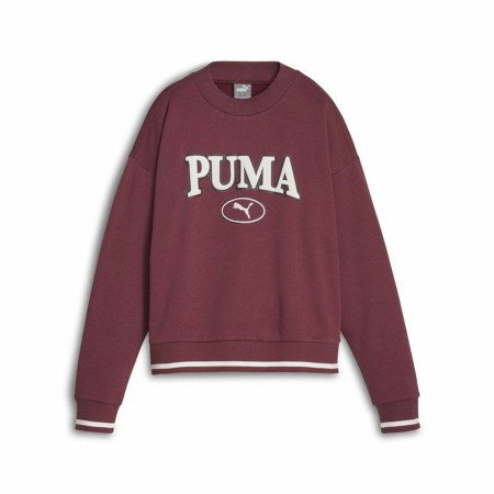 Sweat sans capuche femme Puma Squad Crew Fl Rouge foncé de Puma, Femme - Réf : S64121619, Prix : 0,00 €, Remise : %