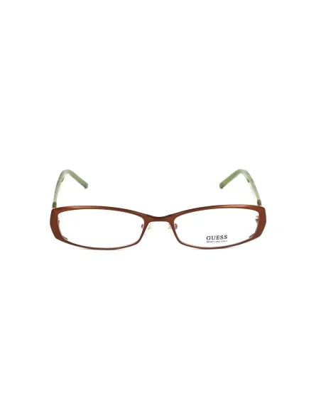 Montura de Gafas Unisex Guess GU1570-D96 ø 53 mm Marrón | Tienda24 Tienda24.eu