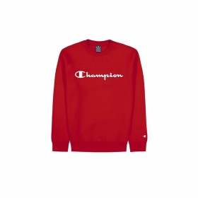 Men’s Sweatshirt without Hood Champion Crewneck Red by Champion, Men - Ref: S64121649, Price: 43,81 €, Discount: %