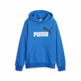 Felpa per Bambini Puma Ess+ 2 Col Big Logo Azzurro di Puma, Bambino - Rif: S64121650, Prezzo: 34,78 €, Sconto: %