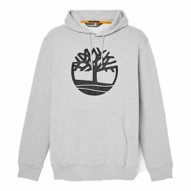 Sweat à capuche homme Timberland Kenn Tree Logo Gris clair de Timberland, Homme - Réf : S64121654, Prix : 68,86 €, Remise : %