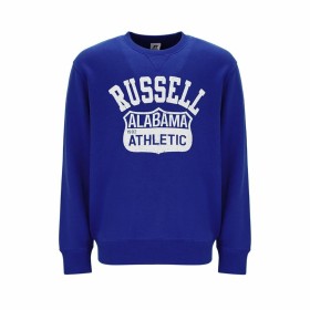 Men’s Sweatshirt without Hood Russell Athletic State Blue by Russell Athletic, Men - Ref: S64121661, Price: 39,52 €, Discount: %