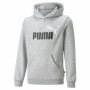 Sudadera Infantil Puma Ess+ 2 Col Big Logo Gris claro | Tienda24 - Global Online Shop Tienda24.eu