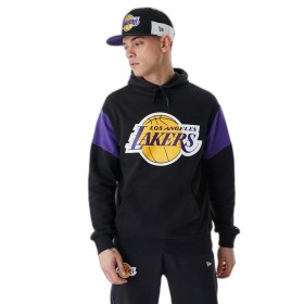 Unisex Hoodie New Era NBA Colour Insert LA Lakers Black by New Era, Men - Ref: S64121669, Price: 58,54 €, Discount: %