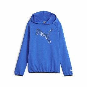 Unisex Hoodie Puma Evostripe Youth Blue | Tienda24 - Global Online Shop Tienda24.eu