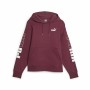 Sudadera con Capucha Mujer Puma Power Colorblock Rojo Oscuro de Puma, Mujer - Ref: S64121674, Precio: 0,00 €, Descuento: %