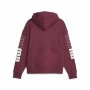 Sudadera con Capucha Mujer Puma Power Colorblock Rojo Oscuro de Puma, Mujer - Ref: S64121674, Precio: 0,00 €, Descuento: %