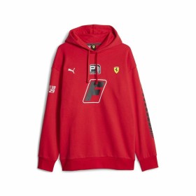 Felpa con Cappuccio Uomo Puma Ferrari Race Garage Rosso di Puma, Uomo - Rif: S64121685, Prezzo: 0,00 €, Sconto: %