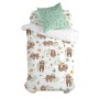 Parure de couette HappyFriday Moshi Moshi Happy Sloth Multicouleur Lit 1 persone 2 Pièces | Tienda24 - Global Online Shop Tienda24.eu