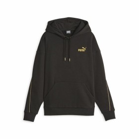 Sudadera con Capucha Mujer Puma Ess+ Minimal Gold Negro de Puma, Mujer - Ref: S64121688, Precio: 0,00 €, Descuento: %