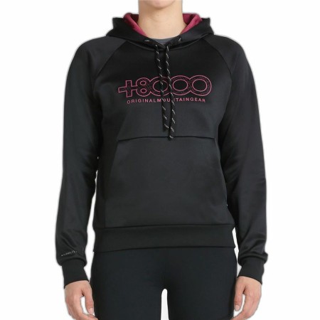 Sudadera con Capucha Mujer +8000 Liz Negro de +8000, Mujer - Ref: S64121694, Precio: 50,08 €, Descuento: %