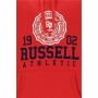 Felpa con Cappuccio Uomo Russell Athletic Ath 1902 Rosso | Tienda24 - Global Online Shop Tienda24.eu